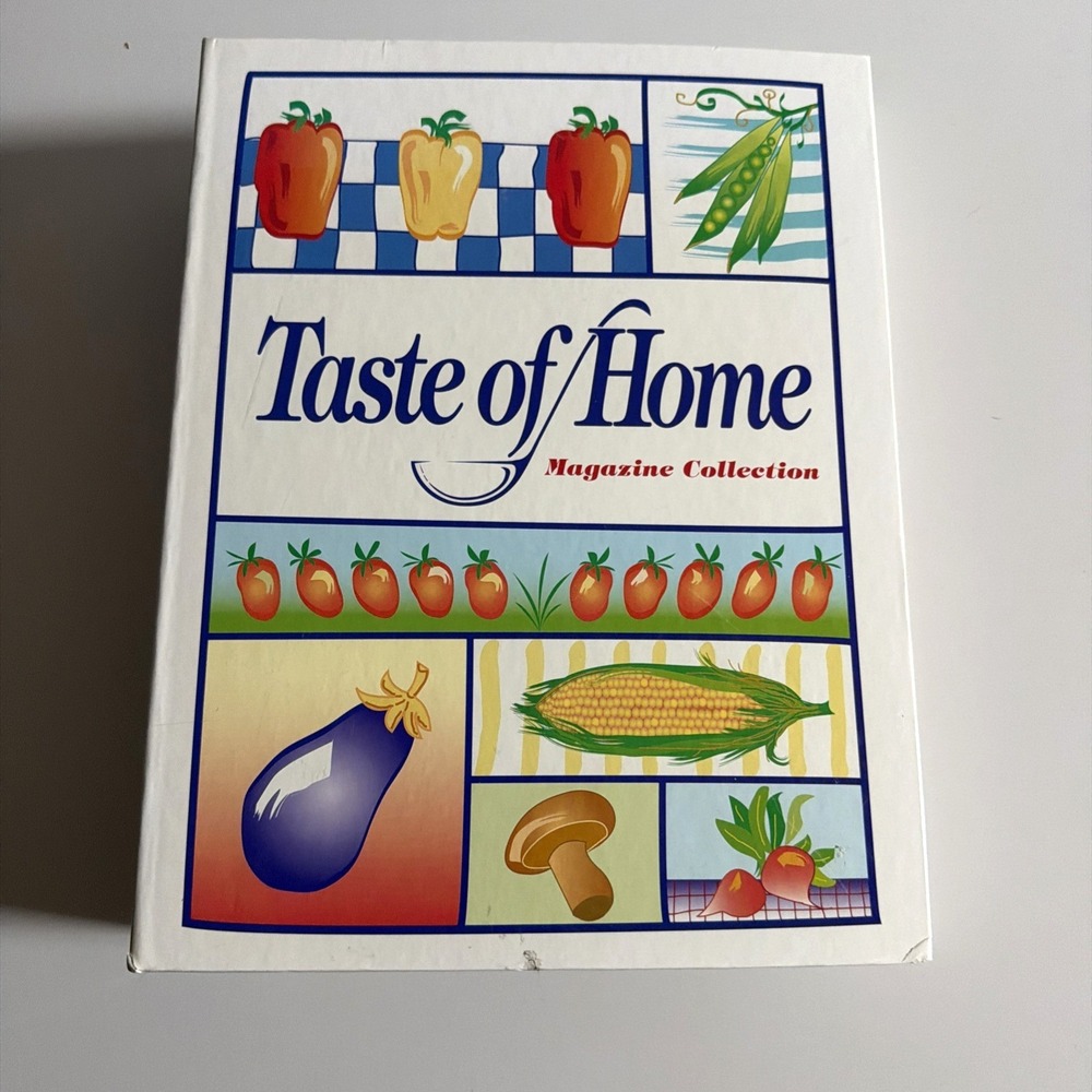 Taste Of Home Magazine Collection Vintage Cookbook Kitchen Farmhouse Decor 00-02
